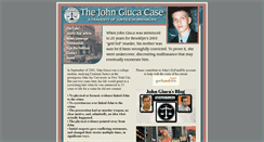 Desktop Screenshot of freejohngiuca.com